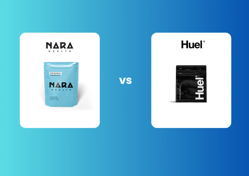 NARA vs HUEL palyginimas